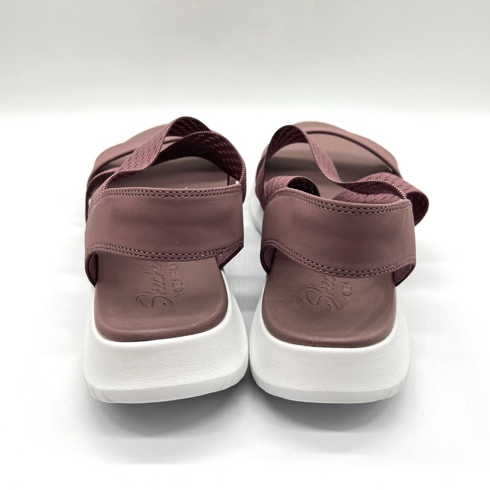 Skechers Womens Size 11 Mauve Pink Sport Comfort Sandals‎ Shoes - Picture 6 of 13